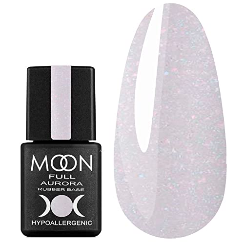 Tufi Profi Premium Moon Full Gumber Base Aurora №2007 Mliječno ružičasta sa svjetlucavim 8 ml