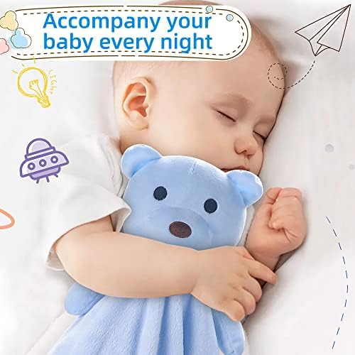 Prilagođena personalizirana deka za bebe, Bear Beby Security Deck Deck Deck, Personalizirani poklon za bebe - prilagođeno