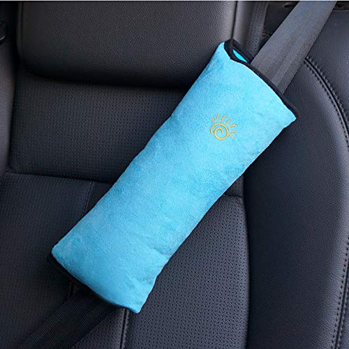 Ecloud Shop® 2PCS jastuk sa sigurnosnim pojasom, poklopci za sigurnosni pojas za djecu, podesite jastučiće za ramena vozila,
