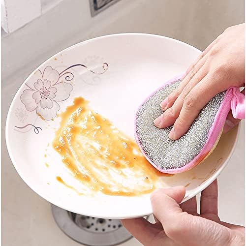 Izdržljivo pročišćavanje spužve spužve za čišćenje pilinga okrugla jela za pranje spužve za čišćenje posuđa za čišćenje posuđa,