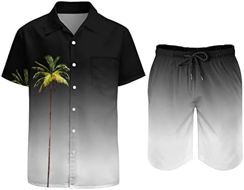 2023. Nova muška ljetna moda slobodno vrijeme Havajske praznične plaže digitalno 3D tisak s kratkim rukavima za prave odijelo