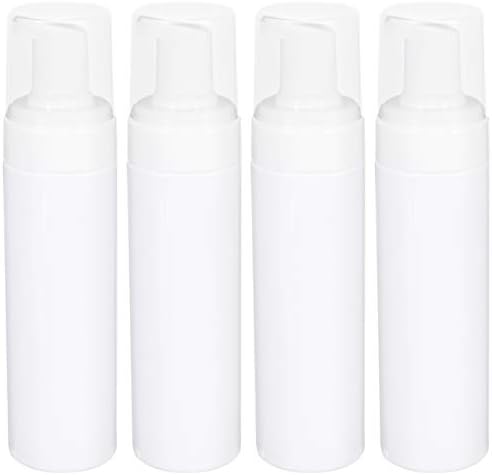 Excert 4PCS Plastična prazna boca sapuna za putničke sapunice Mini pjenasta sapun za dozator tekućina za čišćenje šampona