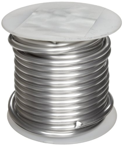 Aluminijska žica 1100, žarena, zavojnica od 1 lb, 11,5 inča, promjer 0,11 inča, duljina 1200 stopa
