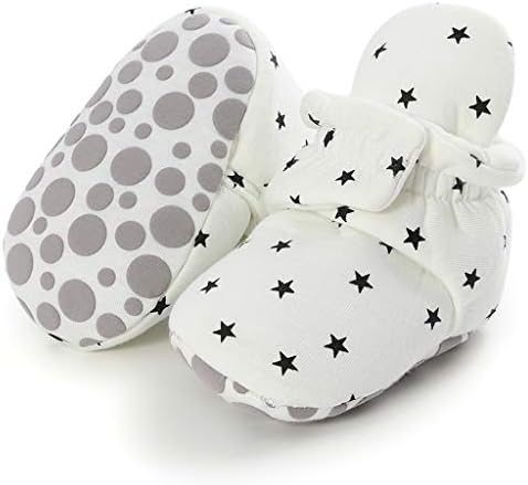 Wuai dječaci djevojčice pamučne čizme s nejasnim donjem dojenčadom Toddle prve Walkers Crib Chirib cipele rođendanski tuš