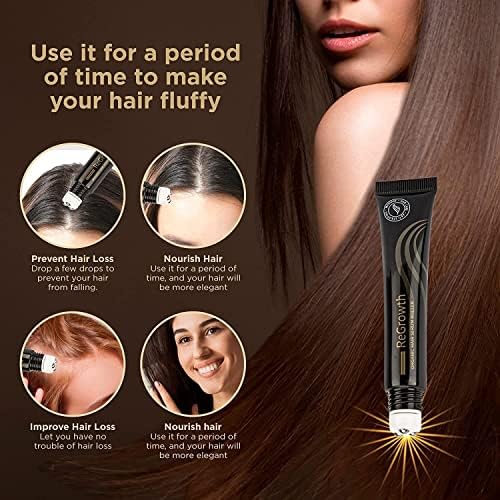 2pcs serum za rast kose trostruki masažer za regeneraciju organskih esencijalnih ulja protiv gubitka kose za sve tipove kose