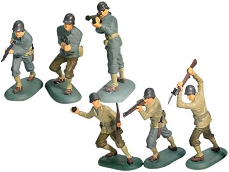 Britanci Deetail igrački vojnici Drugog svjetskog rata američka vojska Rangers D-Day pješaštvo 54 mm kolekcionarski obojeni