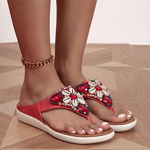 Wasserce kline sandale za žene veličine 8 nove dame sandale okrugli nožni prst otvoreni nožni prst čista boja casual dame