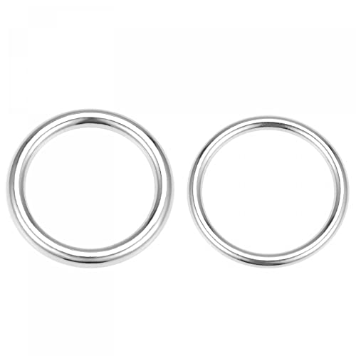 O-prstenovi od nehrđajućeg čelika 50 mm 60 mm 201, zavareni okrugli prsten 4pcs