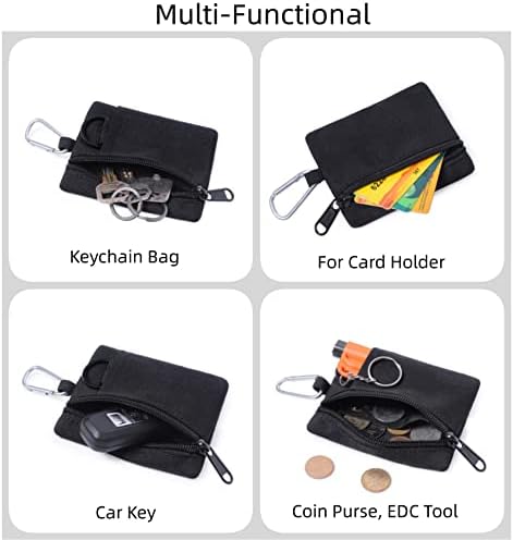 Taktički privjesak za ključeve EDC vrećica, mini organizator džepa za vrećicu, torbica za kovanice za muškarce, taktička
