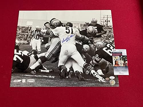 Dick Butkus Autografirani 16x20 Photo Bears - Autografirane NFL fotografije