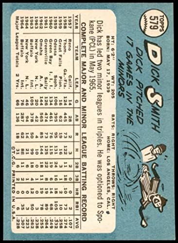1965. Topps 579 Dick Smith Los Angeles Dodgers Ex/Mt Dodgers
