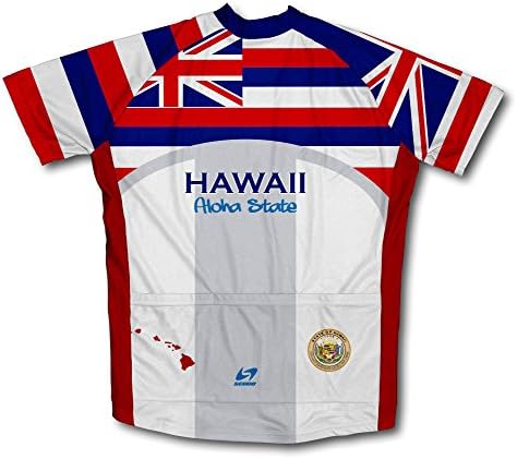 ScudoPro Hawaii Flag Chickey Cicking Jersey za muškarce