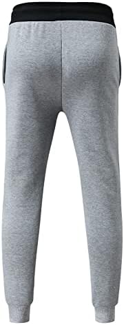 Muška tracksuit 2 komada odjeća Dugi rukavi pulover kapuljača joggers sportski set u boji blok casual vitki fit Sweatsuits