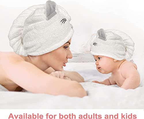 dječji ručnik za kosu za djevojčice | ručnik za sušenje kose od mikrovlakana za žene i djevojke | turban za glavu koji se