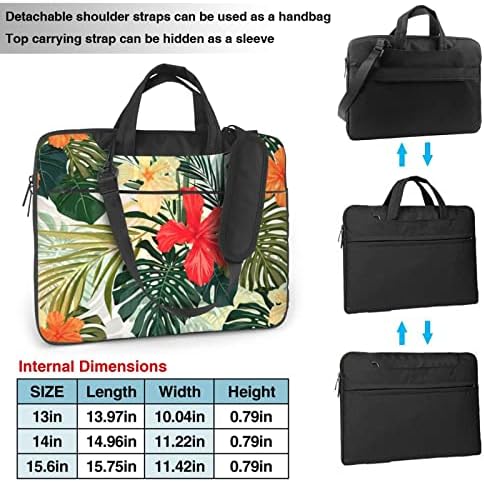 Ljetna havajska prijenosna torba za prijenosno računalo/radna računalna torba s gornjom ručkom