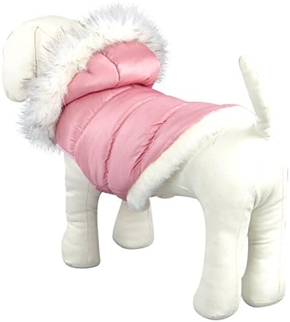 Nacoco Teddy Dog odjeća zimska jakna s pamukom s kapuljačom princeza model