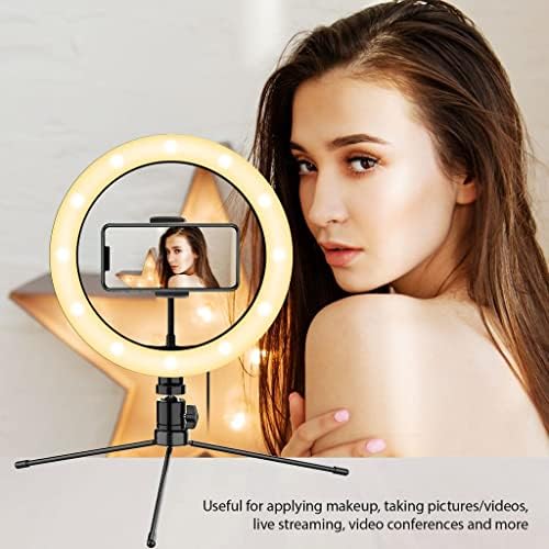 Svijetli selfie prsten s trobojnim pozadinskim osvjetljenjem kompatibilan s vašim 9 3 7-inčnim 10-inčnim zaslonom s daljinskim