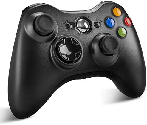 YCCTeam bežični kontroler za Xbox 360, bežični kontroler igara GamePad džojstik s vibracijama i gumbima za rame za Microsoft