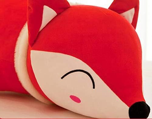 Ruzucoda plišana lisica punjena životinja igračke lutke zagrljavajući životinjske jastuke crvene 13 centimetara