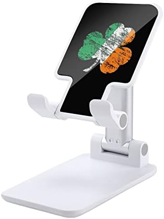 Irski Shamrock podesivi stalak za mobilne telefone sklopivi prijenosni tableti držač za uredske seoske kuće u bijelom stilu