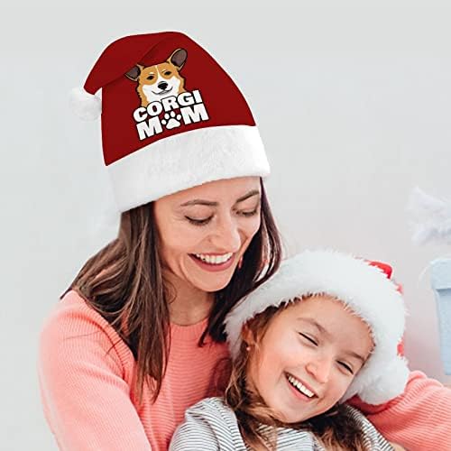 Mama pas Corgi Božićni Šeširi veleprodaja odraslih Šeširi Božićni šešir za blagdane Božićni pribor za zabave