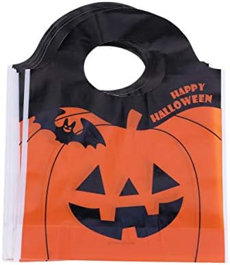 100pcs poklon vrećice za slatkiše za Noć vještica prijenosna torba za pakiranje za Noć vještica torba za kupovinu torba,