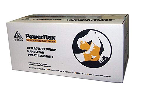 Powerflex samo adhezivna vrpca, lateks, atletska vrpca, bijela, 1,5 , 32 koluta po kućištu