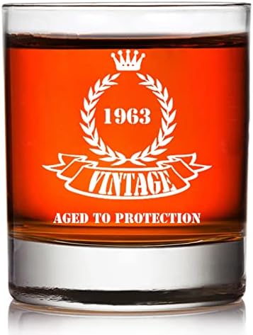 1962 pokloni za 60. rođendan za muškarce vrhunski viski Bez olova Bourbon Scotch staromodna čaša za 60-godišnjeg tatu muža
