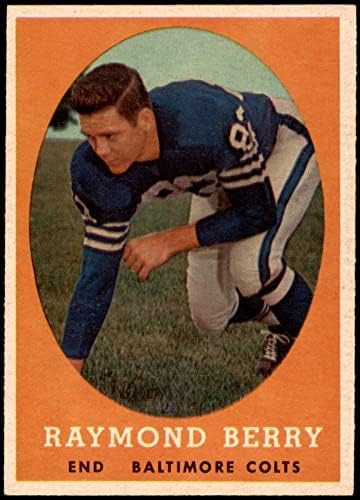 1958. Topps 120 Raymond Berry Baltimore Colts Ex/Mt Colts SMU