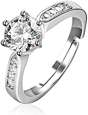 2023. novi ženski prstenovi od pozlaćenog bakra s cirkonom modni prstenovi za nakit okruglog reza 9 prsten za kćer
