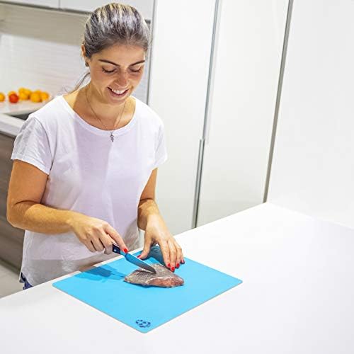 Fleksibilne plastične prostirke za kuhinjske daske za rezanje s ikonama proizvoda za pranje posuđa set od 6 raznobojnih plastičnih