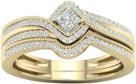 Novo 2023. ženski prsten za djevojke mikrocircon nakit s umetnutim prstenom poklon prstenovi Slatki kostimi za tinejdžere
