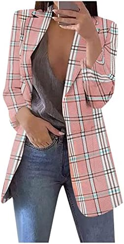 Rmxei žene čvrste otvorene prednje džepove kardigan formalno odijelo dugih rukava bluza