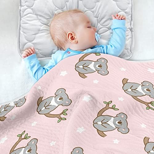 xigua slatka koala deka za dječake djevojčice, 30 x 40 inča super mekana malčega novorođenče