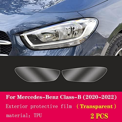 GZGZ Vanjska svjetla za zaštitni film TPU-a za automobilsku svjetlost ， za Mercedes-Benz klase B W247 2020-2022
