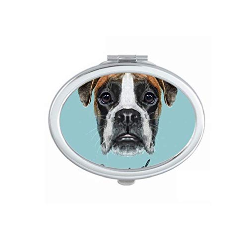 Lop-Eard Boxer Dog Pet Animal Ogledalo prijenosna šminka ručna šminka dvostruke bočne naočale