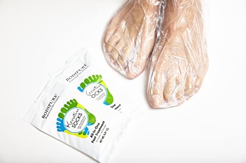 Profesionalne keratinske čarape za omekšavanje Pete-hidratantna maska za stopala za suha stopala - Njega stopala i zanoktica