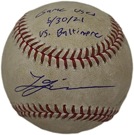 Lucas Giolito Autographed Game koristio je OML bejzbol White Sox MLB 36118 - MLB Autographed Igra Korišteni šišmiši