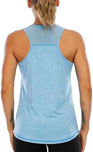 Aeuui ženske treninge vrhovi za žene trkačke treninge tenkovske vrhove joge košulje bez rukava bez rukava za atletsku teretanu