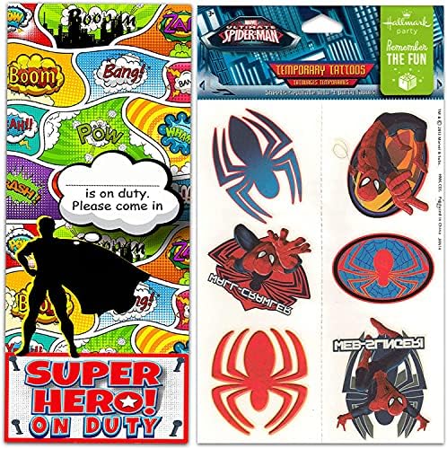 Marvel Spiderman Bop Bag Set - 3 PC paket s torbom za probijanje superheroja za djecu | Spiderman BOP torba s naljepnicama