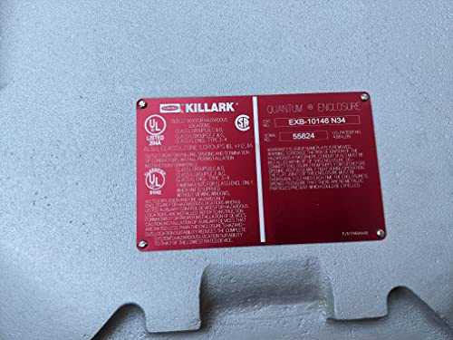 Killark EXB-10146 N34 Kvantni encl 10x14x6 Cast Al
