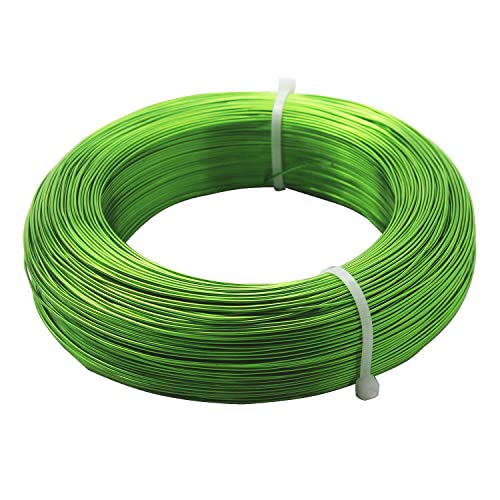 Aluminijska zanatska žica od 771 Stopa, 18 mjerača, fleksibilna za izradu nakita, Metalna zanatska umjetnička žica-Zelena