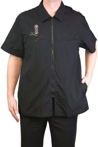 CHARLENE® klasična brijačna jakna s logotipom za ovratnik i brijač