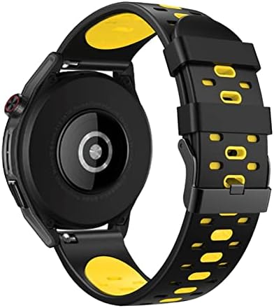 IRJFP 22 mm silikonske naramenice za Suunto 9 Peak Outdoors Sport Spart Watch prozračni za narukvicu za zamjenu Coros vertix