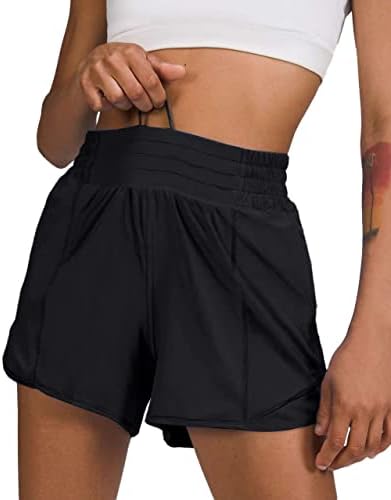 Yiantede Womens biciklističke vježbe teretane kratke hlače s visokim strukom elastične atletske kratke hlače brze suhe kratke