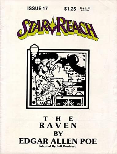 1979 - Izdanje Star Reach 17 The Raven Edgar Allen Poe Magazine SM