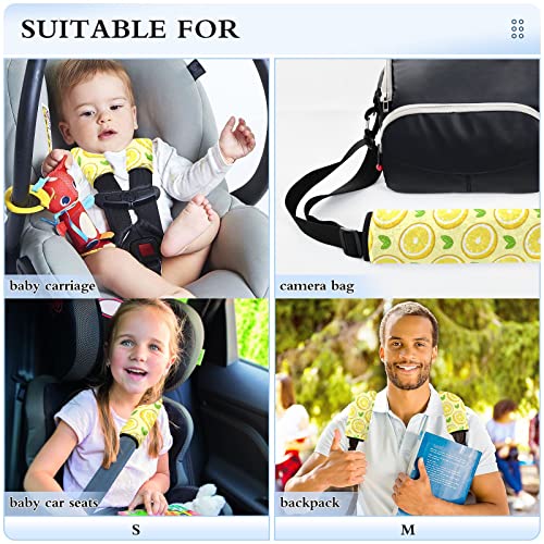 Limunski kaiševi za sjedalo za bebu za djecu 2 PCS kaiševi za auto sjedalo jastučići za jastučiće za zaštitni sigurnosni
