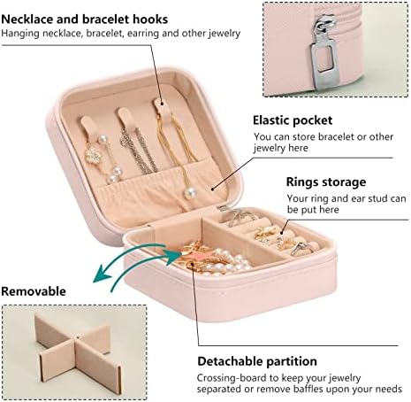 Umiriko Eye Creative Planet Travel Box za žene, PU Kože Mali organizator nakita, kutije držača za skladištenje kućišta za