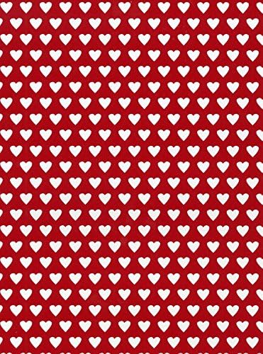 Ravni list poklon-omota u obliku srca za Valentinovo-24 9'