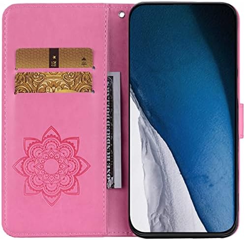 CCSmall pogodan za Apple iPhone 14 torbica-novčanik s držačem kartica, DIY Owl Diamond PU kožna flip torbica za telefon Torbica